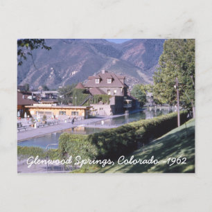 Glenwood Springs Colorado Postcard