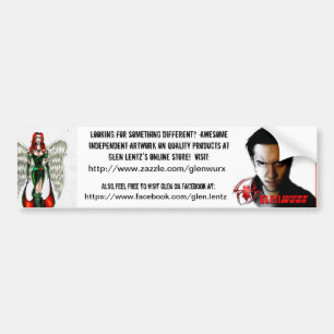 Glenwurx Promotional Bumper Sticker