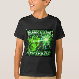 Glerp Glorp Funny Alien Gnarp Cat Silly Alien Gift T-Shirt