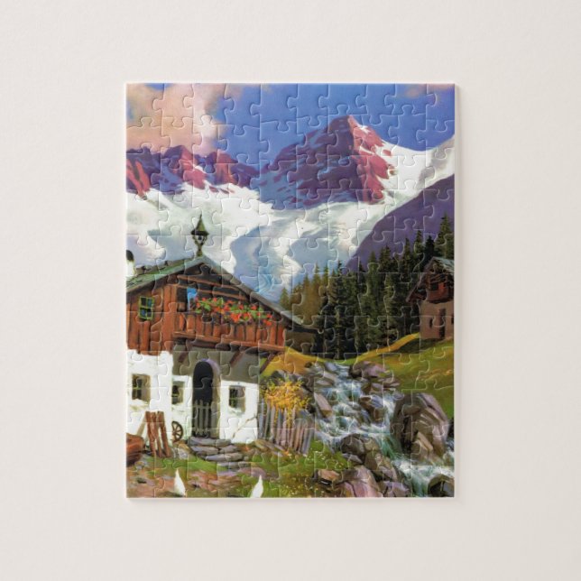 Gletcherwelt, Switzerland Jigsaw Puzzle (Vertical)