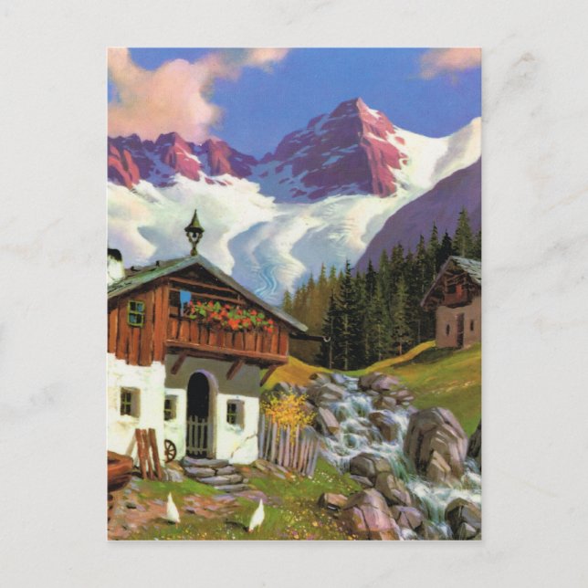Gletcherwelt, Switzerland Postcard (Front)