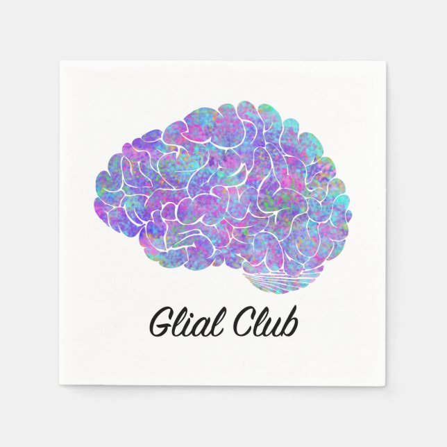 Glial Club Napkin (Front)
