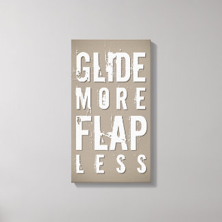 Glide More Flap Less Bold Slate| White Wall Decor