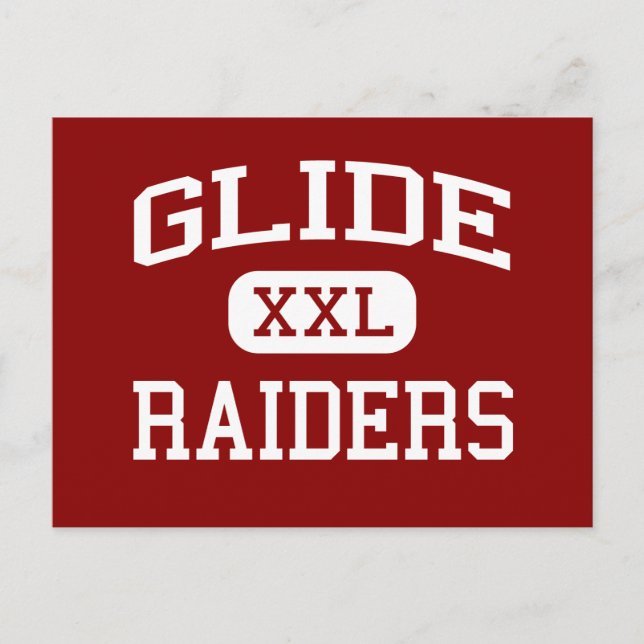 Glide - Raiders - Middle School - Glide Oregon Postcard (Front)