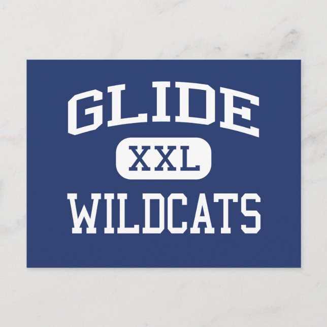 Glide - Wildcats - High School - Glide Oregon Postcard (Front)