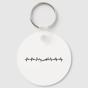 Glider Pilot   Glider Flight School Gift Keychain