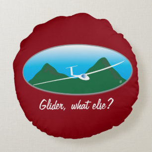 Glider Round Pillow
