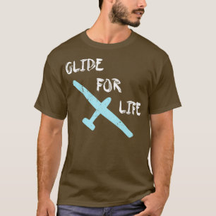 Glider soaring Glider pilot (8) T-Shirt