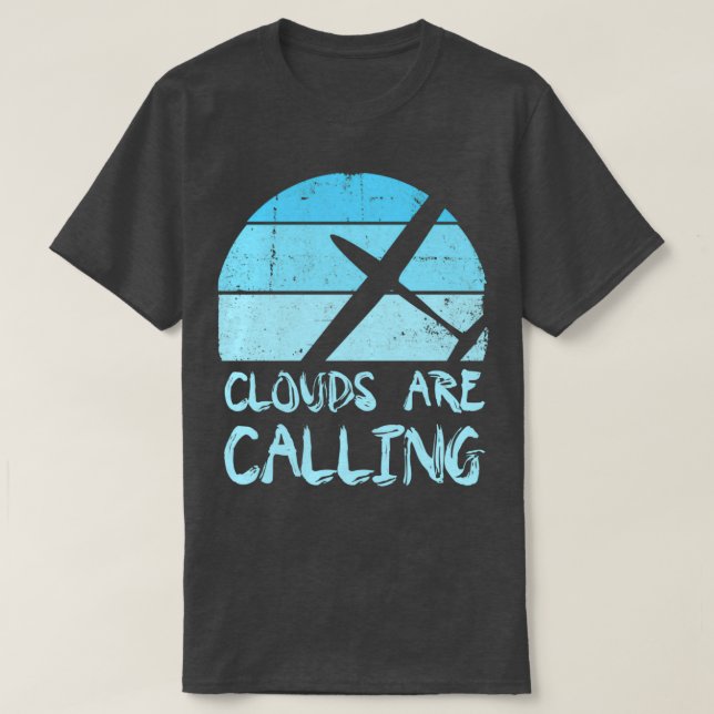 Glider soaring Glider pilot 9  T-Shirt (Design Front)