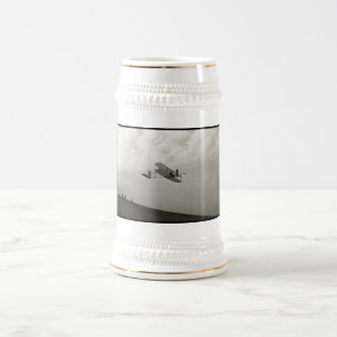 Glider Test Flight Aviation Wright Brothers Beer Stein