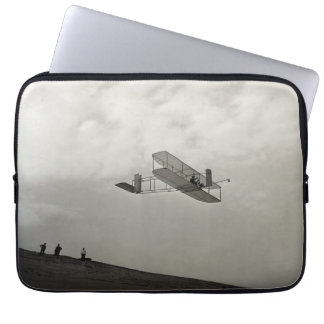 Glider Test Flight Aviation Wright Brothers Laptop Sleeve