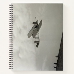 Glider Test Flight Aviation Wright Brothers Notebook