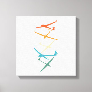 Gliders | Glider Pilot Thermals Soaring Soar Gifts Canvas Print