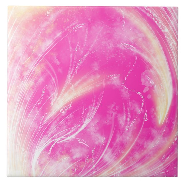 Gliding Angels - Candy Fireworks  Tile (Front)