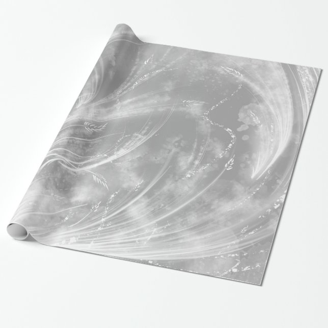 Gliding Angels - Tranquility  Wrapping Paper (Unrolled)