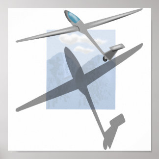 Gliding canvas print