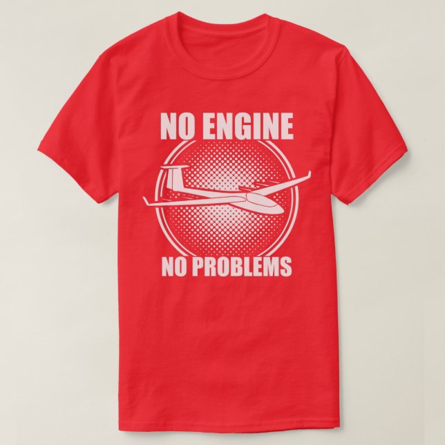 Gliding Glider Gliders pilot soaring thermals pilo T-Shirt (Design Front)