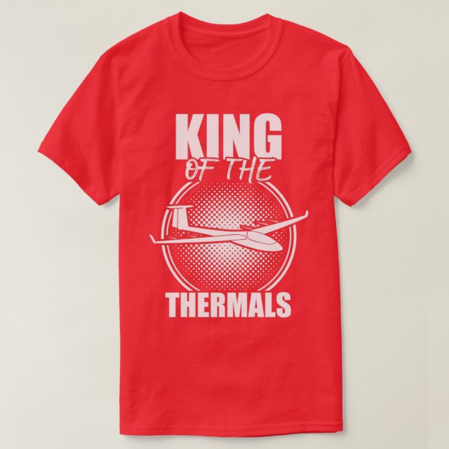 Gliding Glider Gliders pilot soaring thermals pilo T-Shirt (Design Front)