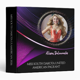 Glimmer Dust Ultimate Pageant Notebook Binder