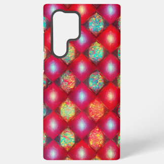 Glimmering Gemstone Quilted Phone Case
