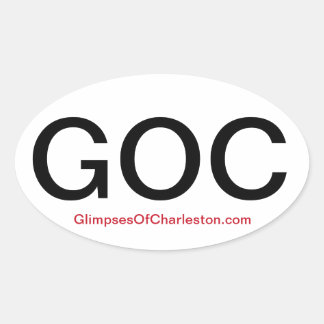 Glimpses of Charleston Bumper Sticker -- 4 Pack