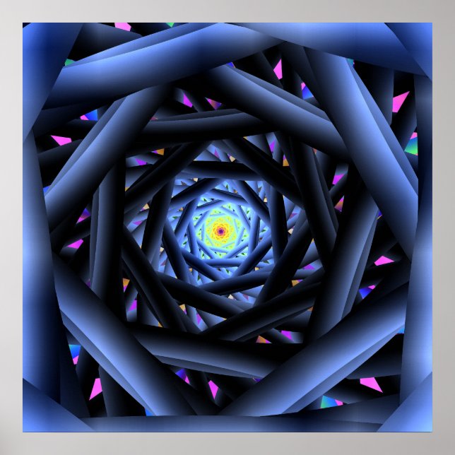 'Glimpsing the Realm Beyond Confusion' Poster (Front)