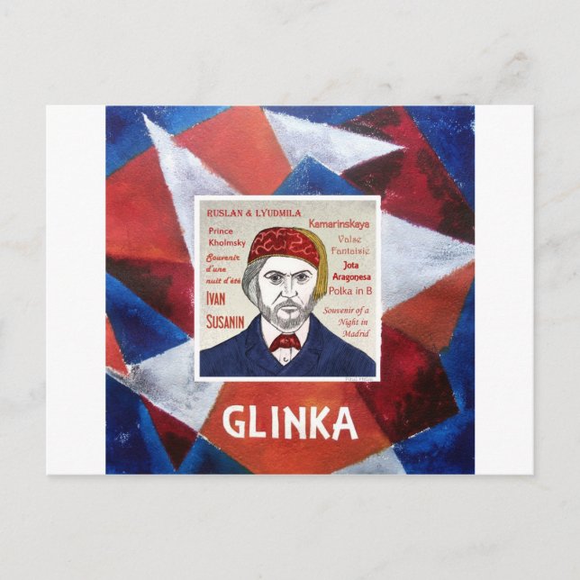 Glinka Postcard (Front)