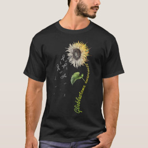 Glioblastoma Awareness Sunflower  T-Shirt