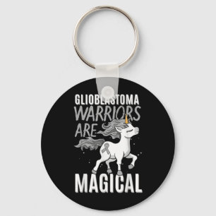 Glioblastoma Multiforme Warrior Grade Iv Astrocyto Keychain