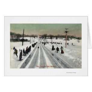 Glissière ViewMontreal, Canada de toboggan de parc