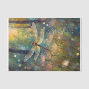 Glistening Morning Rise, Dazzling Dragonflies Tissue Paper