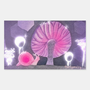 Glistening Snail Sticker