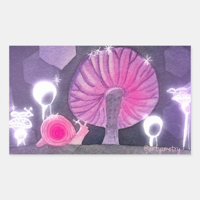 Glistening Snail Sticker (Front)