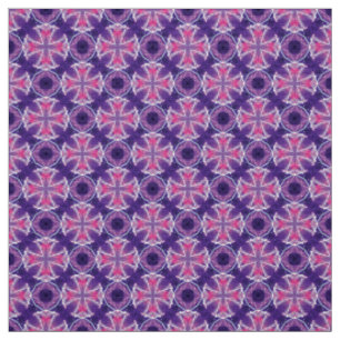 Glitch2 Blue Magenta Furniture Fabric