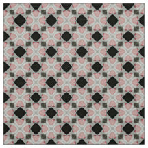 Glitch2 Light Grey Black Furniture Fabric