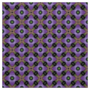 Glitch2 Purple Brown Furniture Fabric