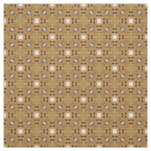 Glitch2 tissu de mobilier Brown et blanc