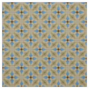 Glitch2 Yellow and blue furniture fabric