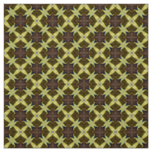 Glitch2 Yellow Brown Olive furniture fabric