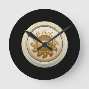 Glitch: achievement first tii emblem round clock