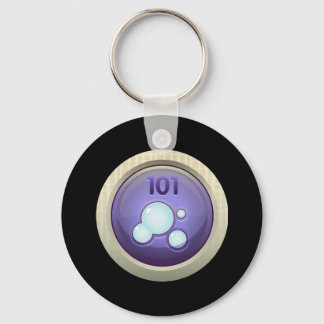 Glitch: achievement good bubble farmer keychain