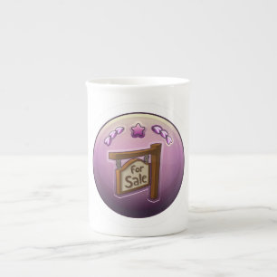 Glitch: achievement homesteader bone china mug