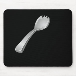 Glitch: artifact platinumium spork mouse pad
