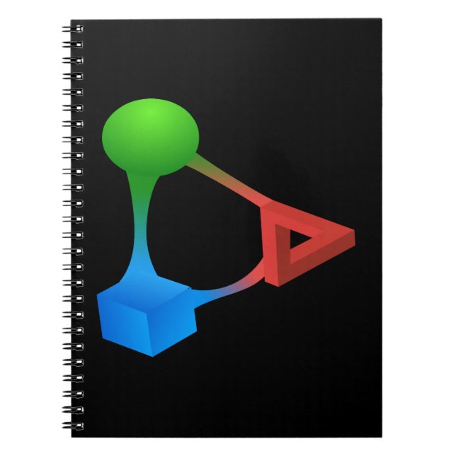 Glitch: compounds diabolic acid notebook (Front)