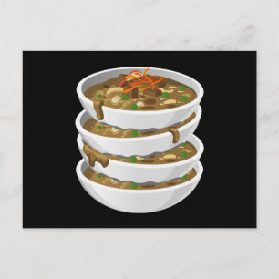 Glitch Food awesome stew Postcard