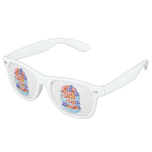 Glitch Food berry bowl Retro Sunglasses