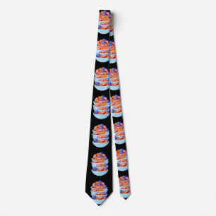 Glitch Food berry bowl Tie