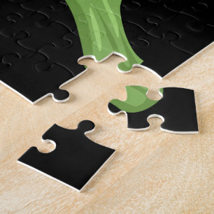Glitch Food broccoli Jigsaw Puzzle