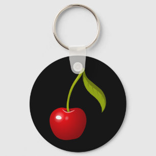 Glitch Food cherry Keychain