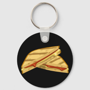 Glitch Food expensive grilled cheese Keychain